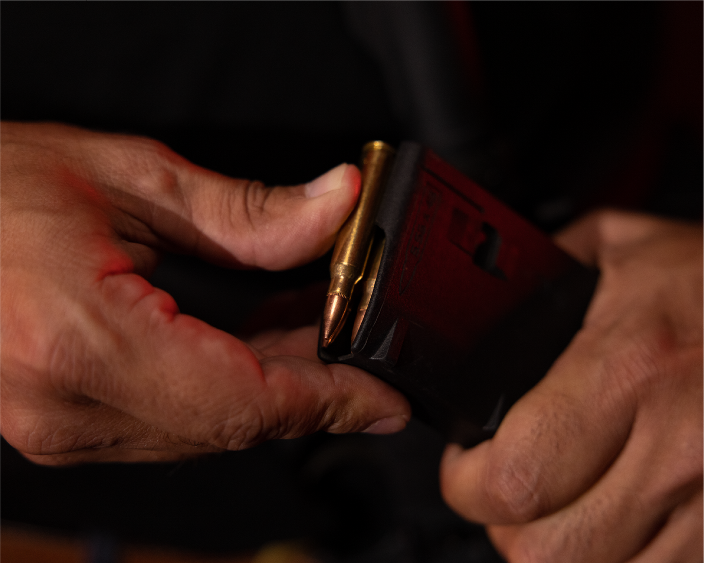 5.56 62 gr Brass Cased